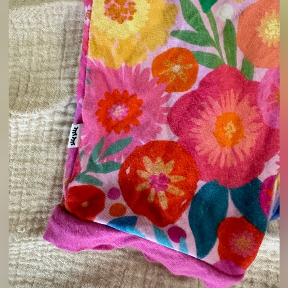 SOLD OUT - Little Sleepies Rainbow Blooms Zippy Shorty, 0-3m - Picture 5 of 5